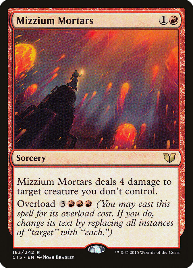 Mizzium Mortars [Commander 2015] | Rock City Comics