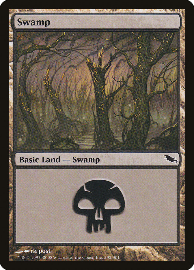 Swamp (292) [Shadowmoor] | Rock City Comics