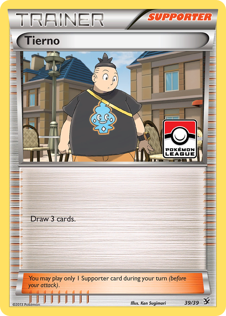 Tierno (39/39) [XY: Kalos Starter Set] | Rock City Comics