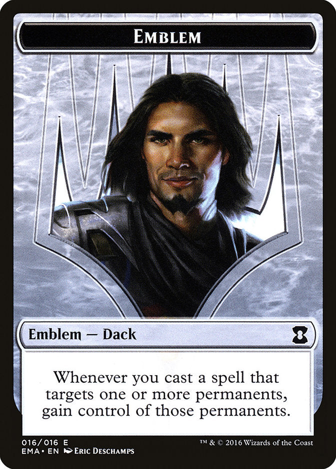 Dack Fayden Emblem [Eternal Masters Tokens] | Rock City Comics