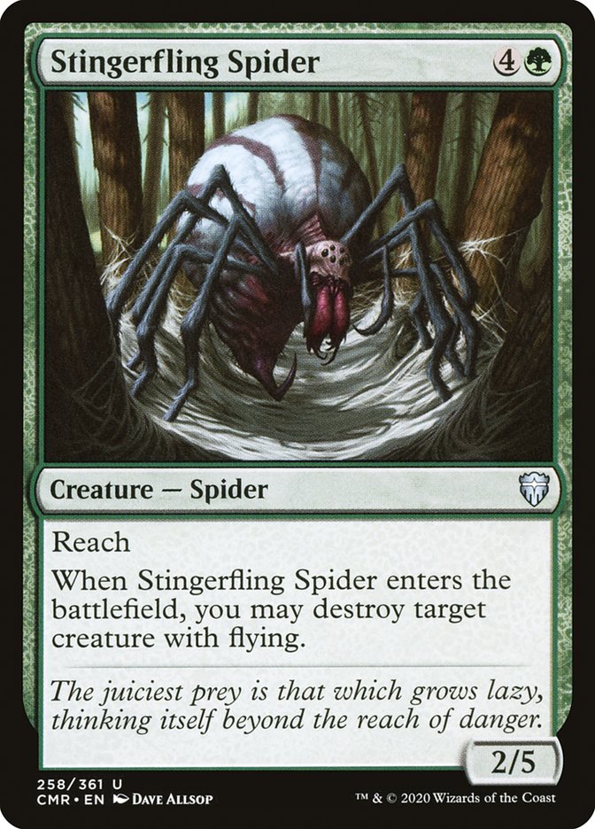 Stingerfling Spider [Commander Legends] | Rock City Comics