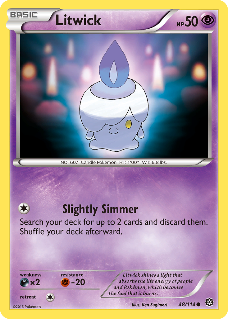 Litwick (48/114) [XY: Steam Siege] | Rock City Comics