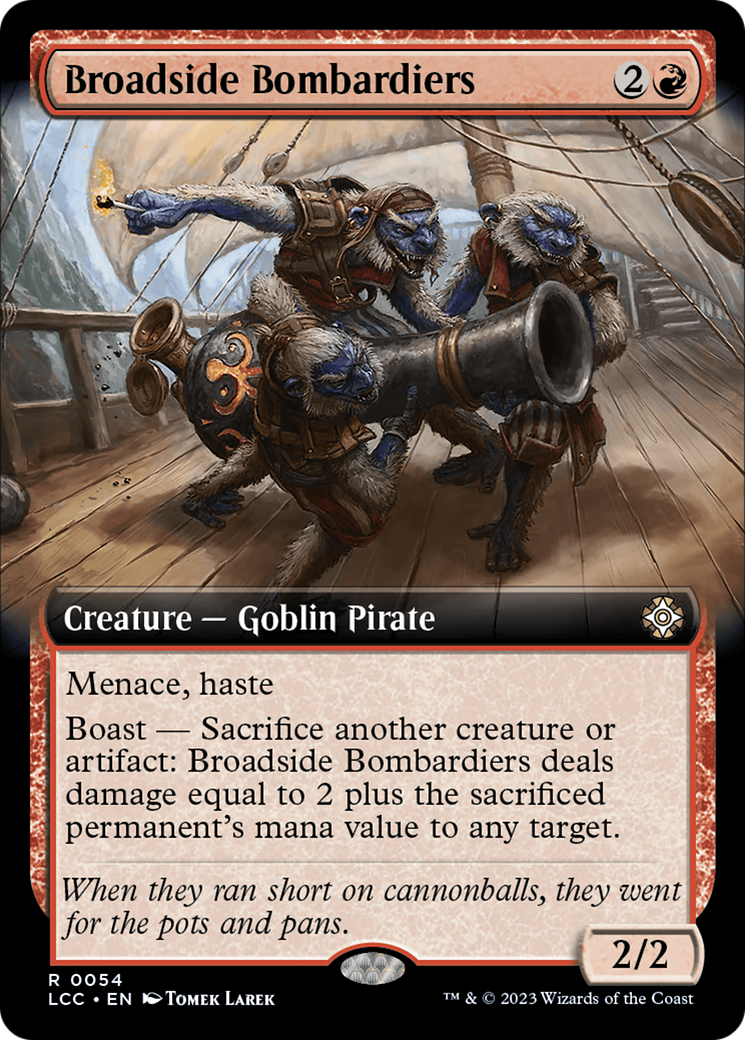 Broadside Bombardiers (Extended Art) [The Lost Caverns of Ixalan Commander] | Rock City Comics