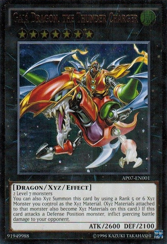 Gaia Dragon, the Thunder Charger [AP07-EN001] Ultimate Rare | Rock City Comics