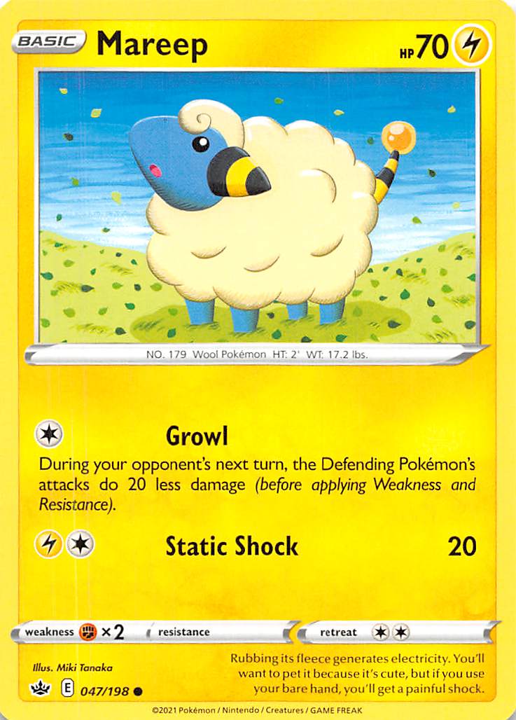 Mareep (047/198) [Sword & Shield: Chilling Reign] | Rock City Comics