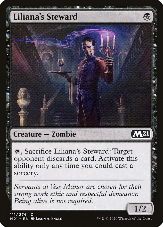 Liliana's Steward [Core Set 2021] | Rock City Comics