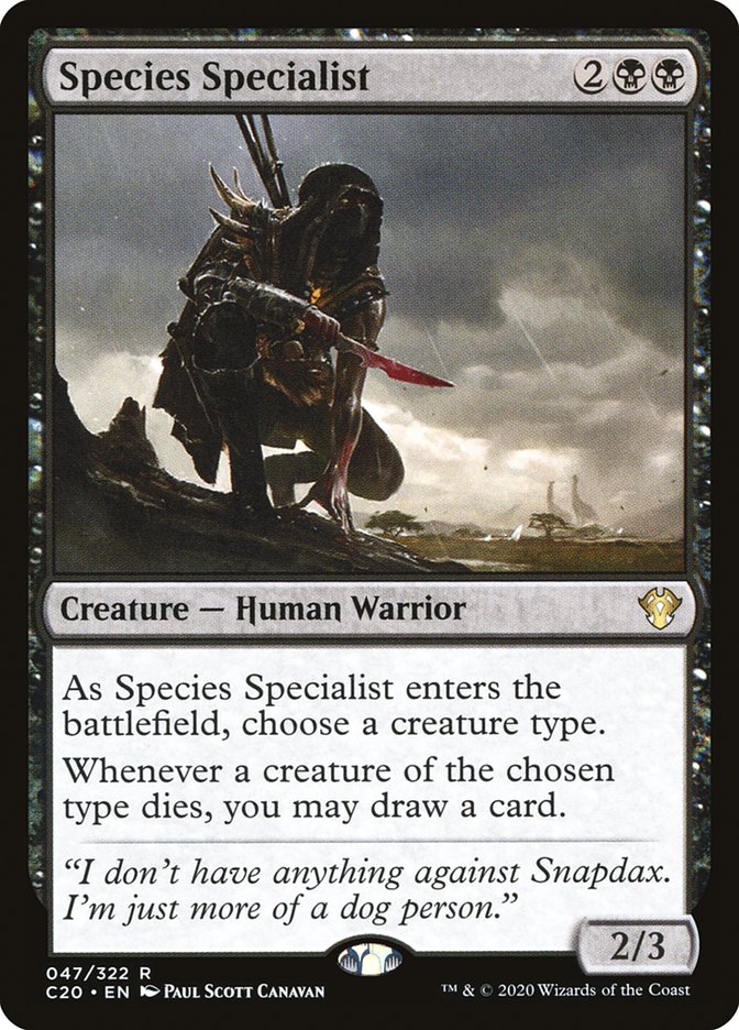 Species Specialist [Commander 2020] | Rock City Comics