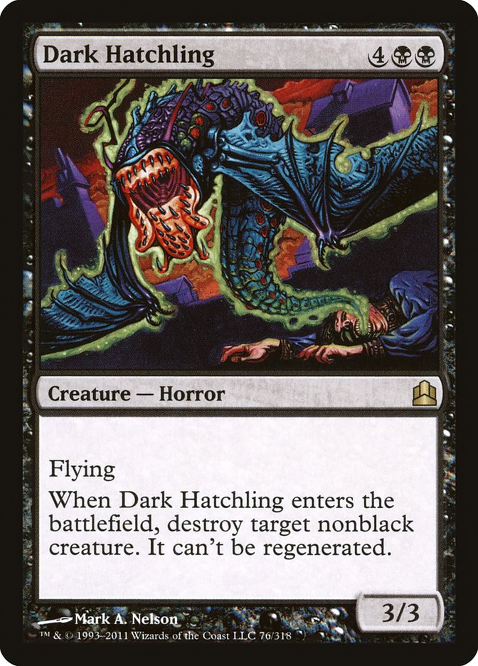 Dark Hatchling [Commander 2011] | Rock City Comics