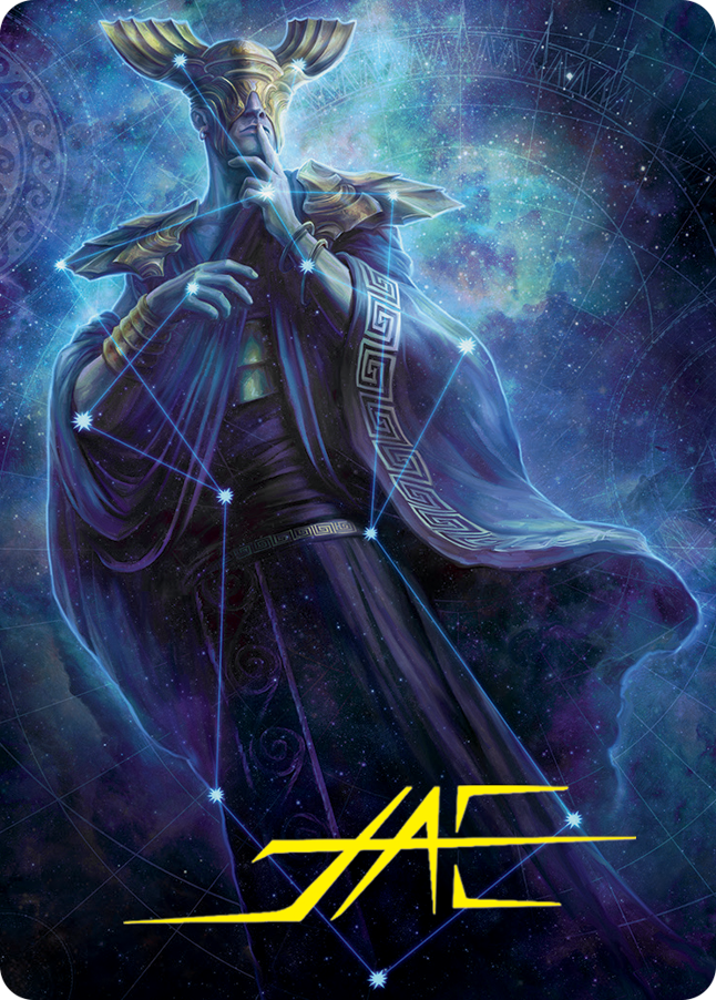 Atris, Oracle of Half-Truths Art Card (Gold-Stamped Signature) [March of the Machine Art Series] | Rock City Comics