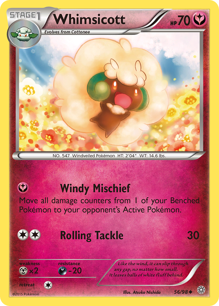 Whimsicott (56/98) [XY: Ancient Origins] | Rock City Comics