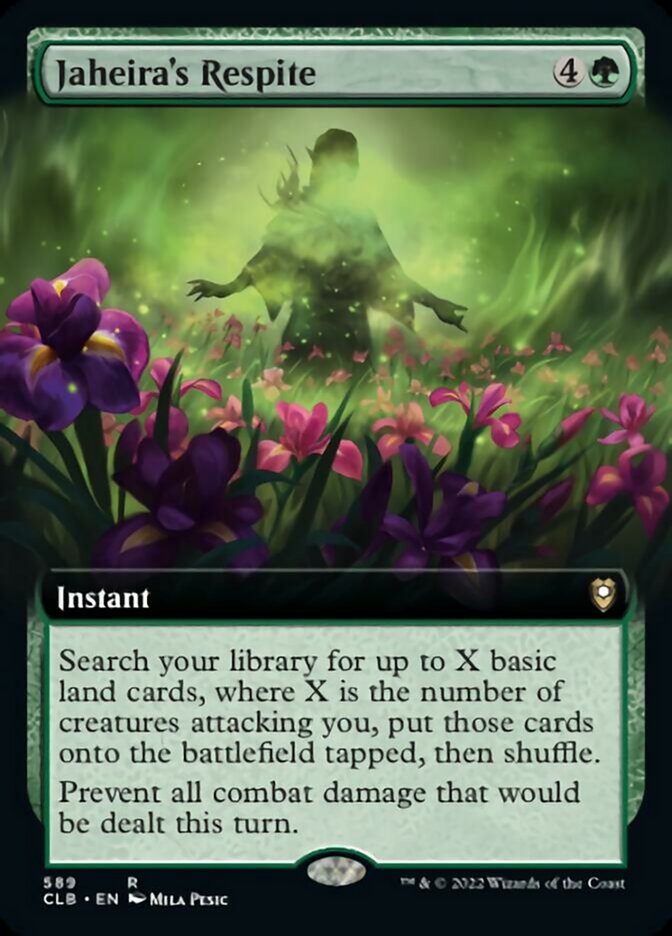 Jaheira's Respite (Extended Art) [Commander Legends: Battle for Baldur's Gate] | Rock City Comics