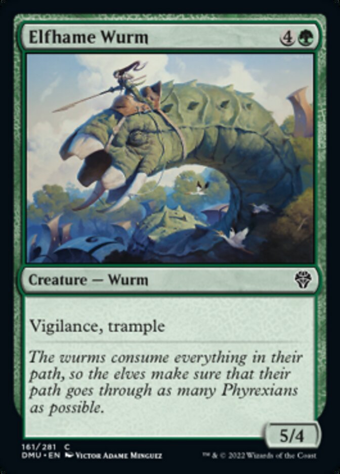 Elfhame Wurm [Dominaria United] | Rock City Comics