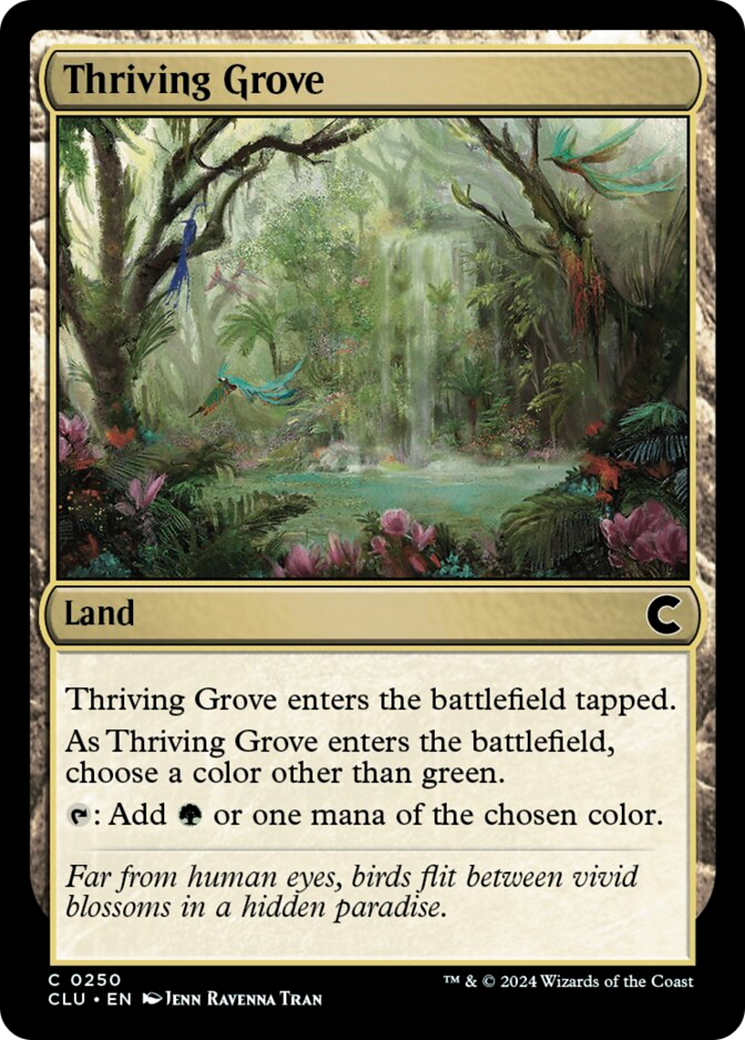 Thriving Grove [Ravnica: Clue Edition] | Rock City Comics