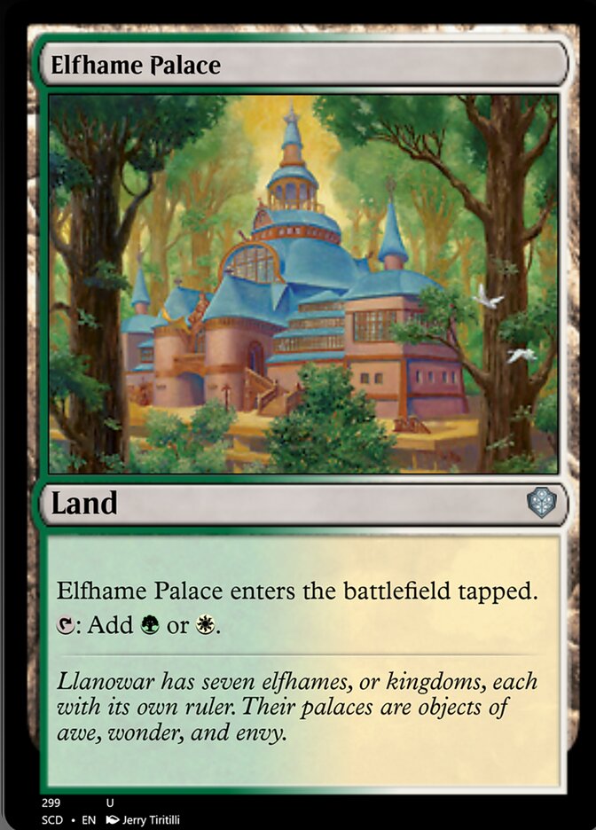 Elfhame Palace [Starter Commander Decks] | Rock City Comics