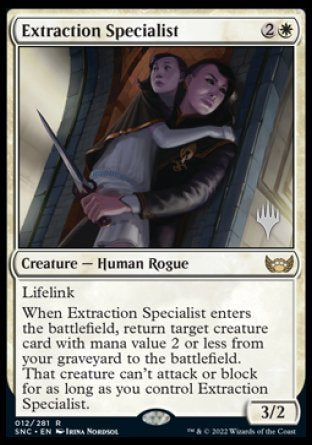 Extraction Specialist (Promo Pack) [Streets of New Capenna Promos] | Rock City Comics