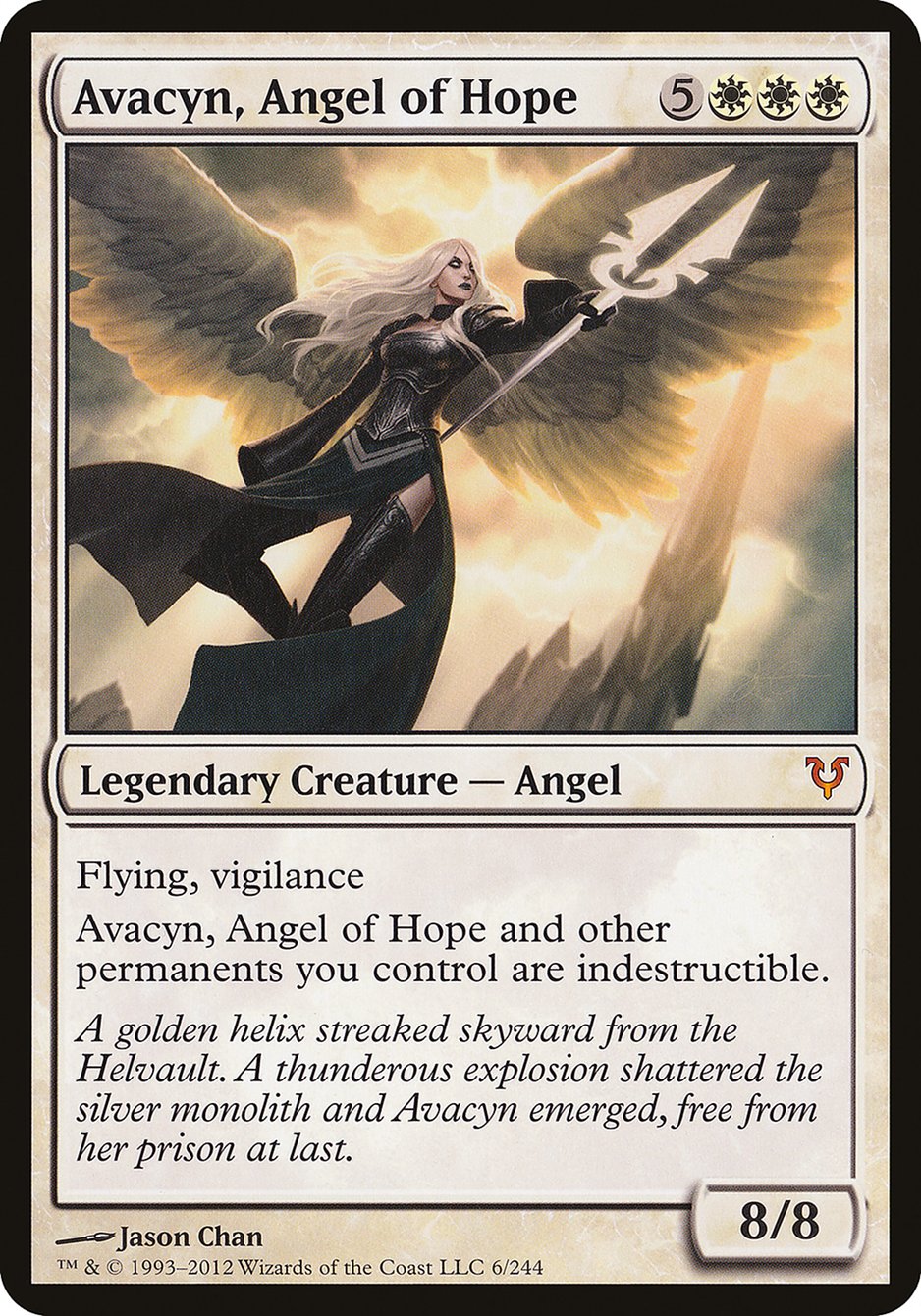 Avacyn, Angel of Hope (Oversized) [Open the Helvault] | Rock City Comics