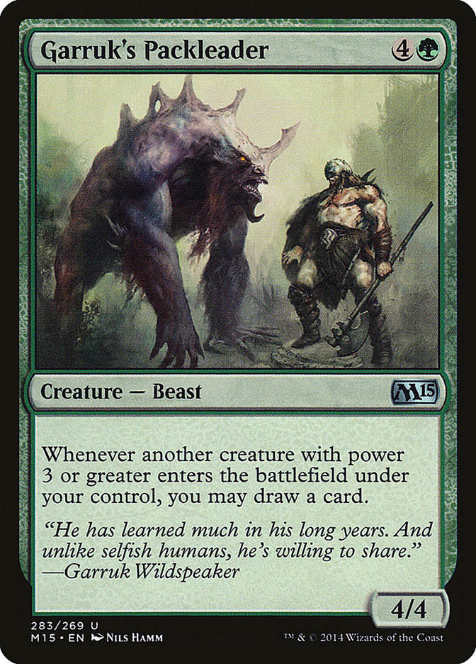 Garruk's Packleader [Magic 2015] | Rock City Comics