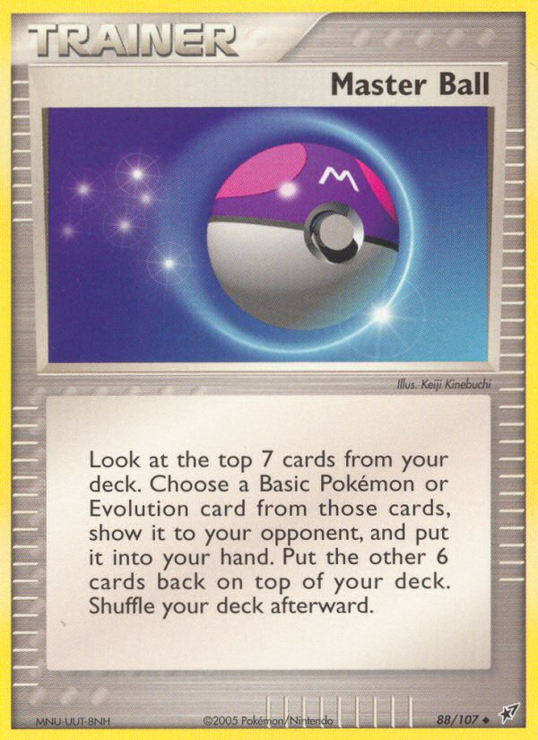 Master Ball (88/107) [EX: Deoxys] | Rock City Comics