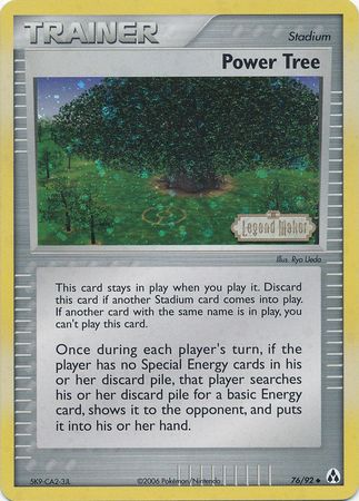 Power Tree (76/92) (Stamped) [EX: Legend Maker] | Rock City Comics