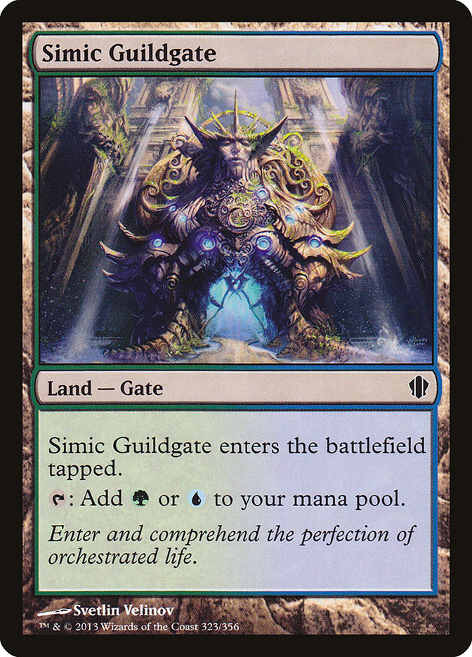 Simic Guildgate [Commander 2013] | Rock City Comics