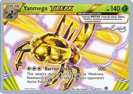 Yanmega BREAK (8/114) (Bebe - Jesper Eriksen) [World Championships 2016] | Rock City Comics