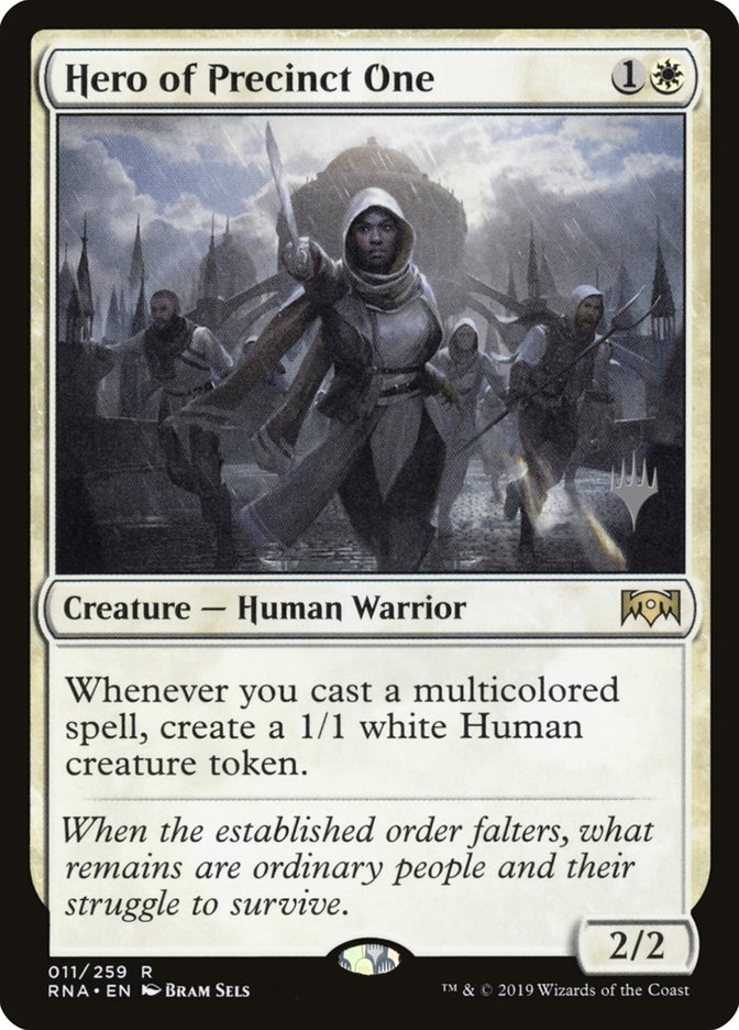 Hero of Precinct One (Promo Pack) [Ravnica Allegiance Promos] | Rock City Comics