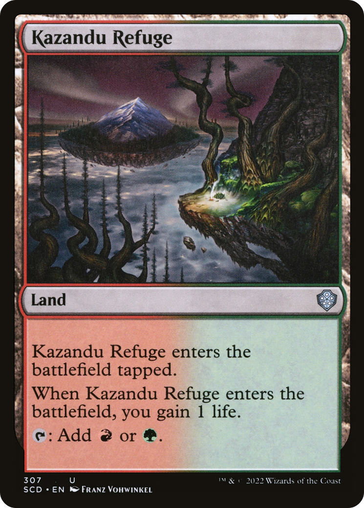 Kazandu Refuge [Starter Commander Decks] | Rock City Comics