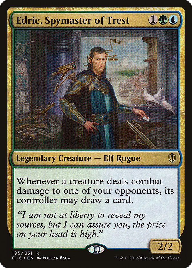 Edric, Spymaster of Trest [Commander 2016] | Rock City Comics