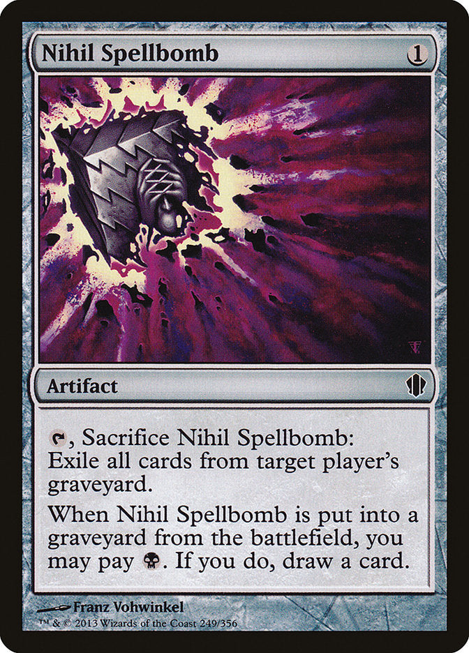 Nihil Spellbomb [Commander 2013] | Rock City Comics