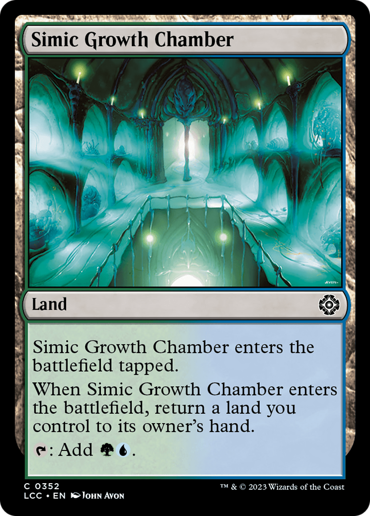 Simic Growth Chamber [The Lost Caverns of Ixalan Commander] | Rock City Comics