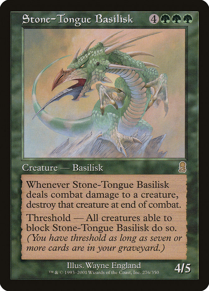 Stone-Tongue Basilisk [Odyssey] | Rock City Comics