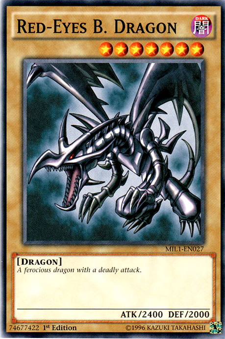 Red-Eyes B. Dragon [MIL1-EN027] Common | Rock City Comics