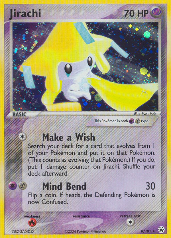 Jirachi (8/101) [EX: Hidden Legends] | Rock City Comics