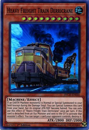 Heavy Freight Train Derricrane [INCH-EN046] Super Rare | Rock City Comics