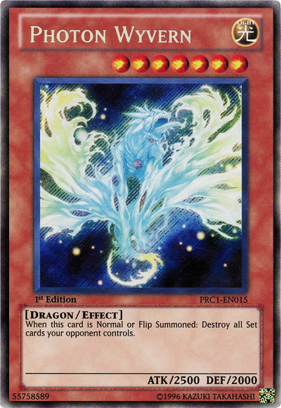 Photon Wyvern [PRC1-EN015] Secret Rare | Rock City Comics