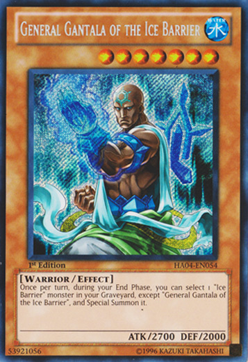 General Gantala of the Ice Barrier [HA04-EN054] Secret Rare | Rock City Comics