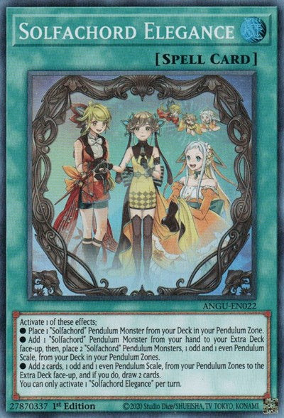 Solfachord Elegance (Super Rare) [ANGU-EN022] Super Rare | Rock City Comics