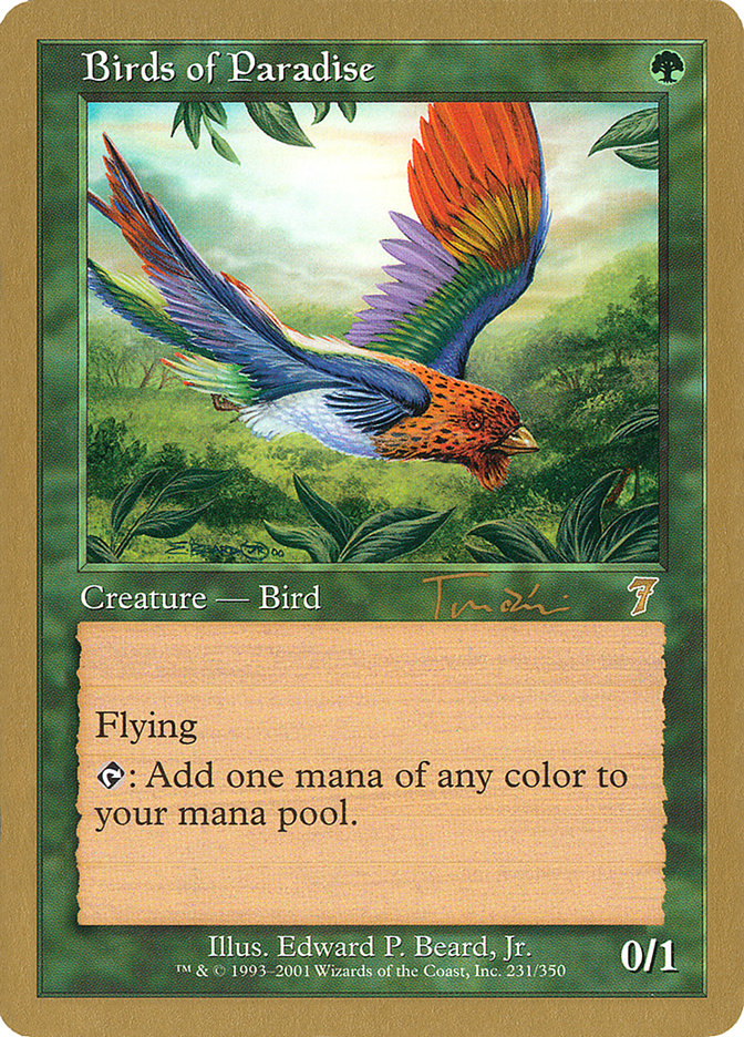 Birds of Paradise (Jan Tomcani) [World Championship Decks 2001] | Rock City Comics