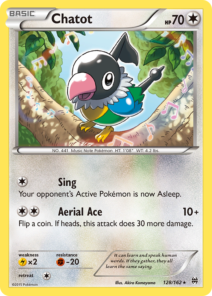 Chatot (128/162) [XY: BREAKthrough] | Rock City Comics