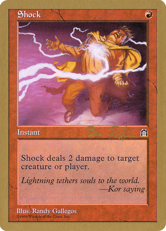 Shock (Ben Rubin) [World Championship Decks 1998] | Rock City Comics