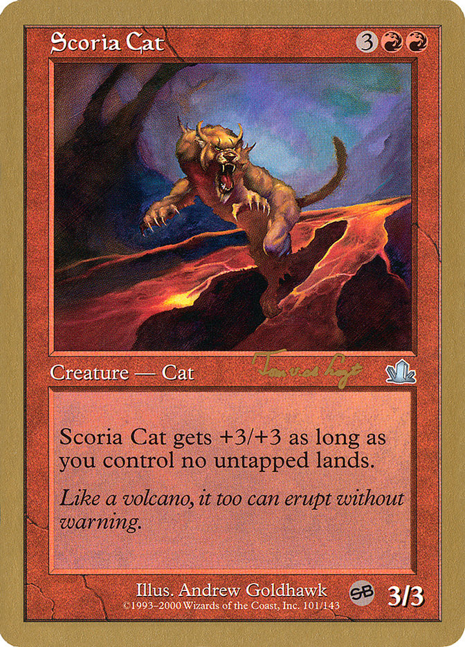 Scoria Cat (Tom van de Logt) (SB) [World Championship Decks 2001] | Rock City Comics