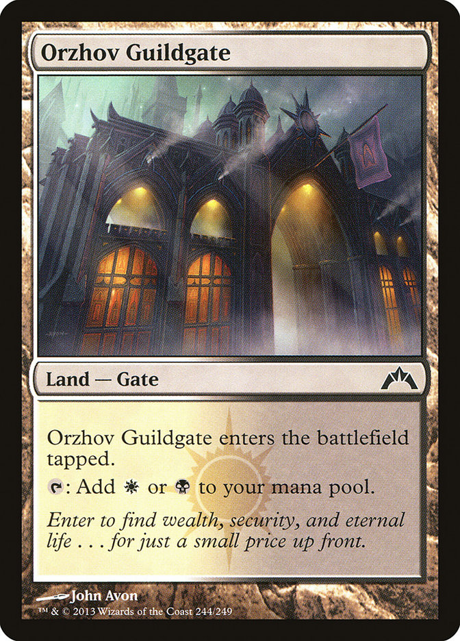 Orzhov Guildgate [Gatecrash] | Rock City Comics