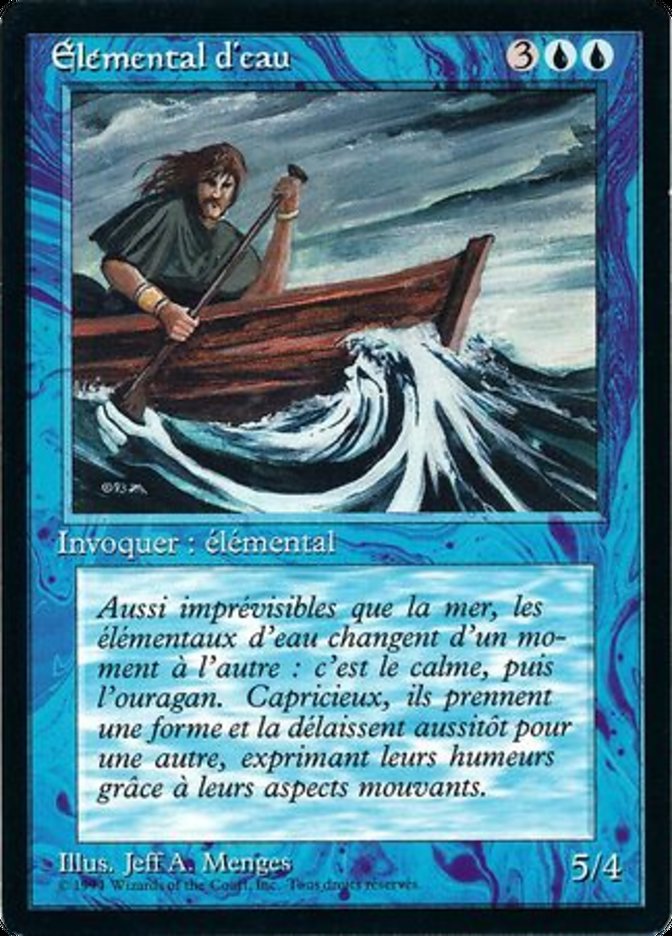 Water Elemental [Foreign Black Border] | Rock City Comics