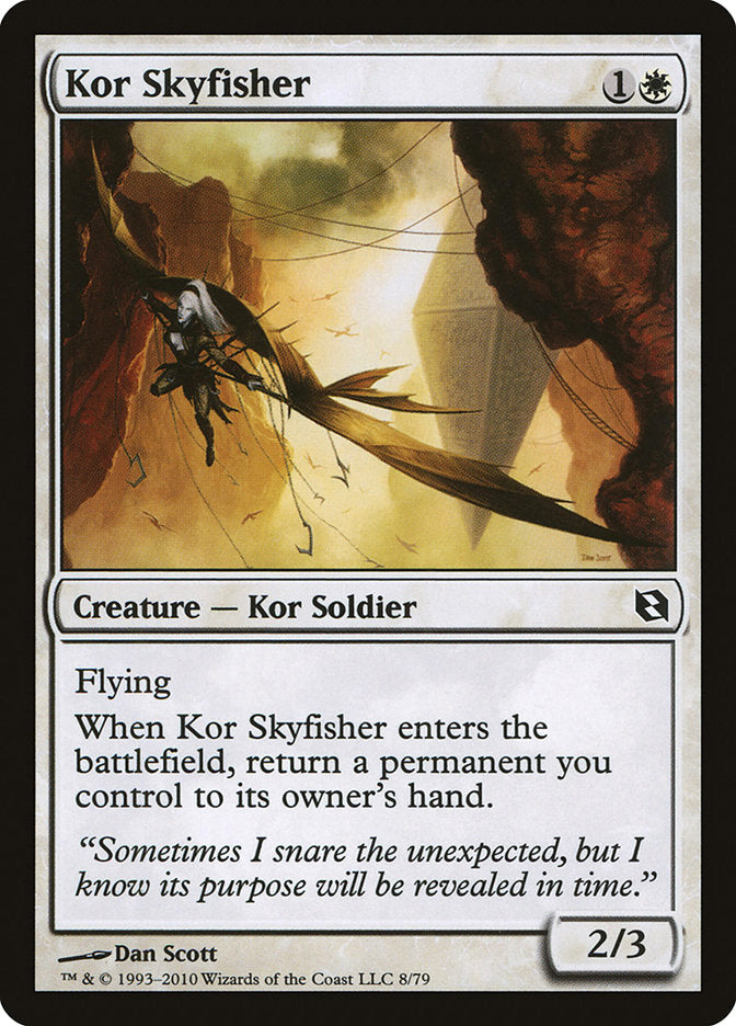 Kor Skyfisher [Duel Decks: Elspeth vs. Tezzeret] | Rock City Comics