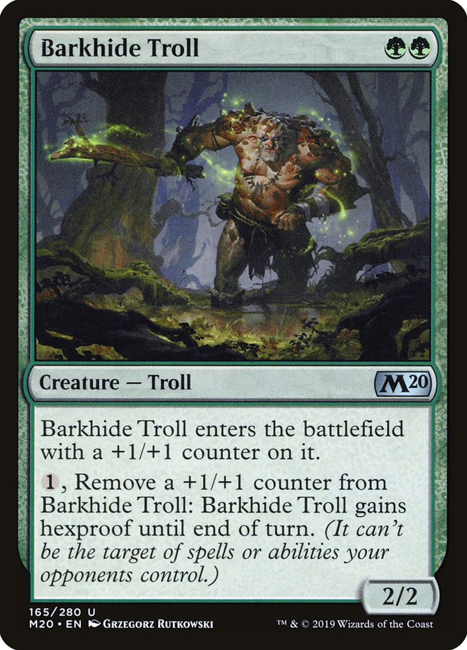 Barkhide Troll [Core Set 2020] | Rock City Comics