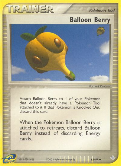 Balloon Berry (82/97) [EX: Dragon] | Rock City Comics