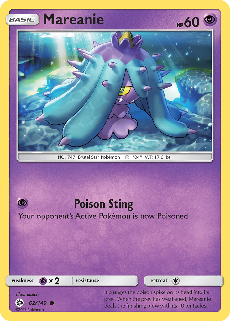 Mareanie (62/149) [Sun & Moon: Base Set] | Rock City Comics