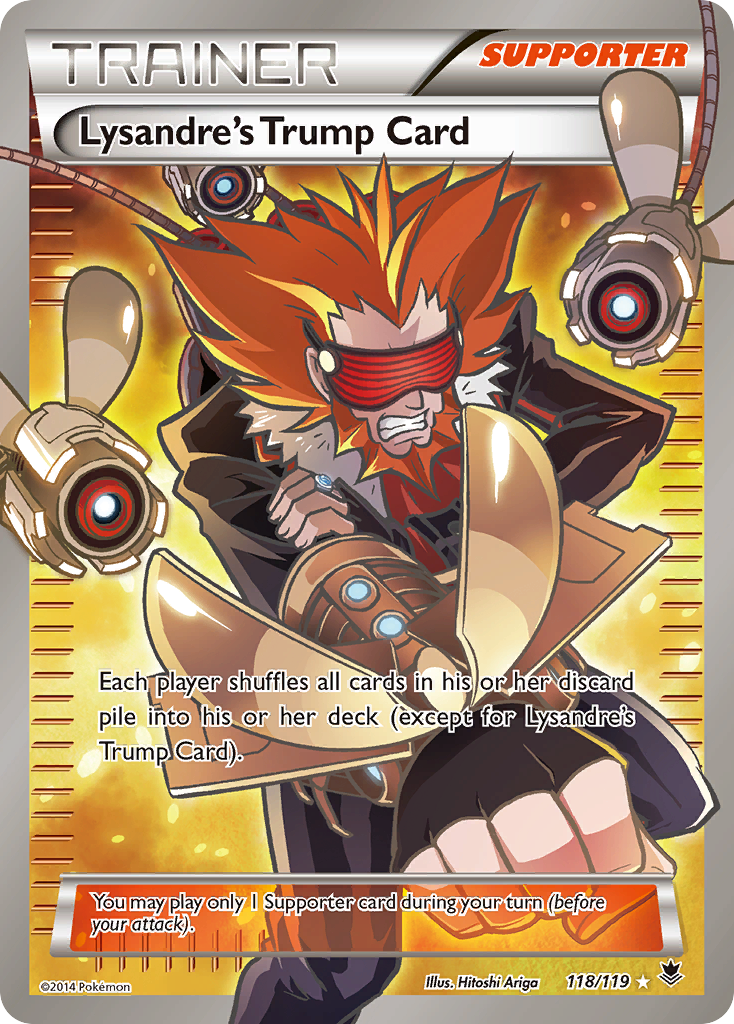 Lysandre's Trump Card (118/119) [XY: Phantom Forces] | Rock City Comics