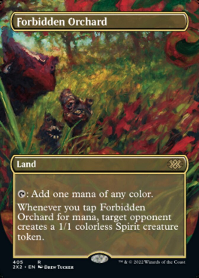 Forbidden Orchard (Borderless Alternate Art) [Double Masters 2022] | Rock City Comics