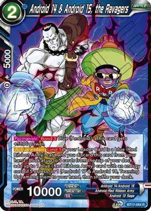 Android 14 & Android 15, the Ravagers (BT17-054) [Ultimate Squad] | Rock City Comics
